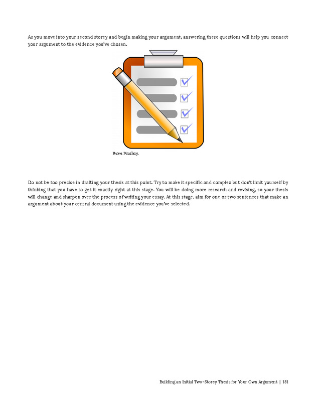 Write Here, Right Now: An Interactive Introduction to Academic Writing and Research - Page 181