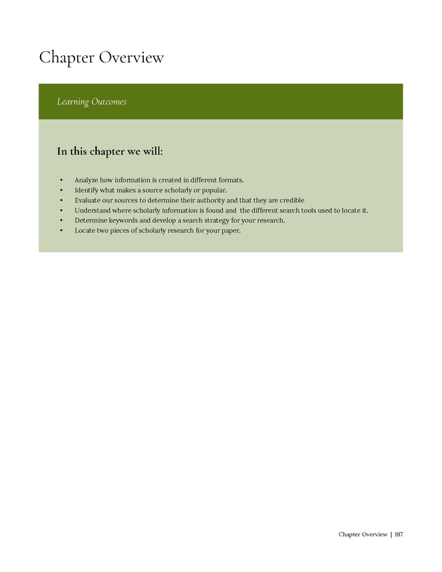 Write Here, Right Now: An Interactive Introduction to Academic Writing and Research - Page 187