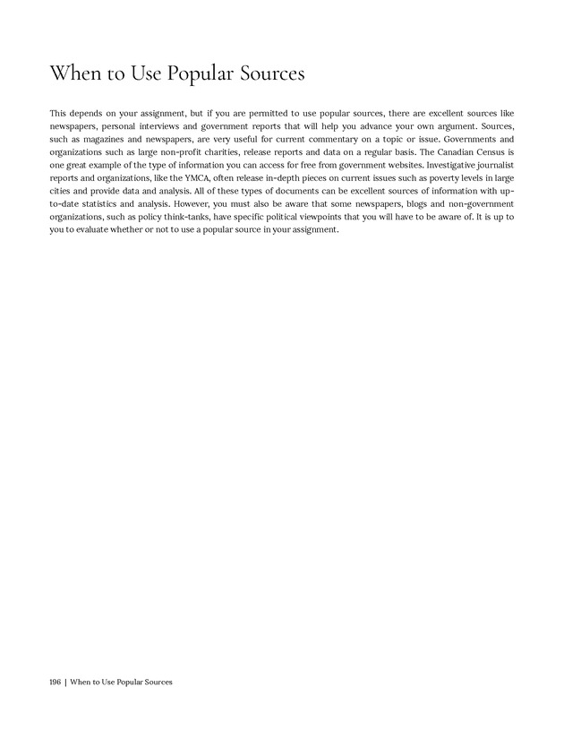 Write Here, Right Now: An Interactive Introduction to Academic Writing and Research - Page 196