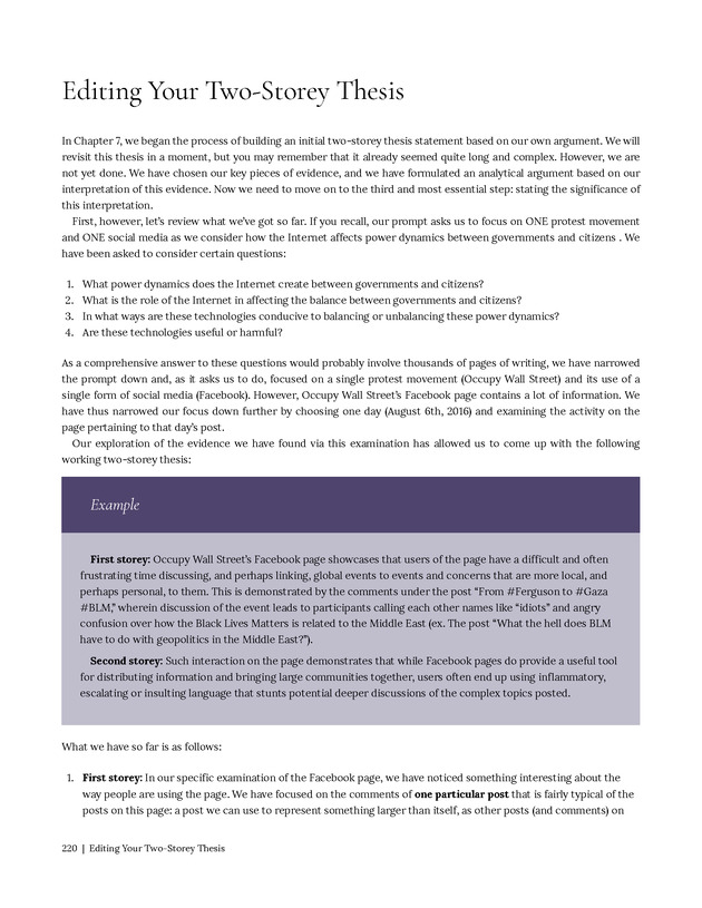 Write Here, Right Now: An Interactive Introduction to Academic Writing and Research - Page 220