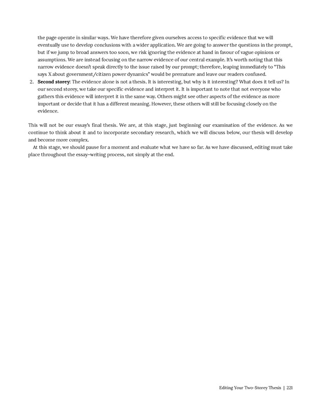 Write Here, Right Now: An Interactive Introduction to Academic Writing and Research - Page 221