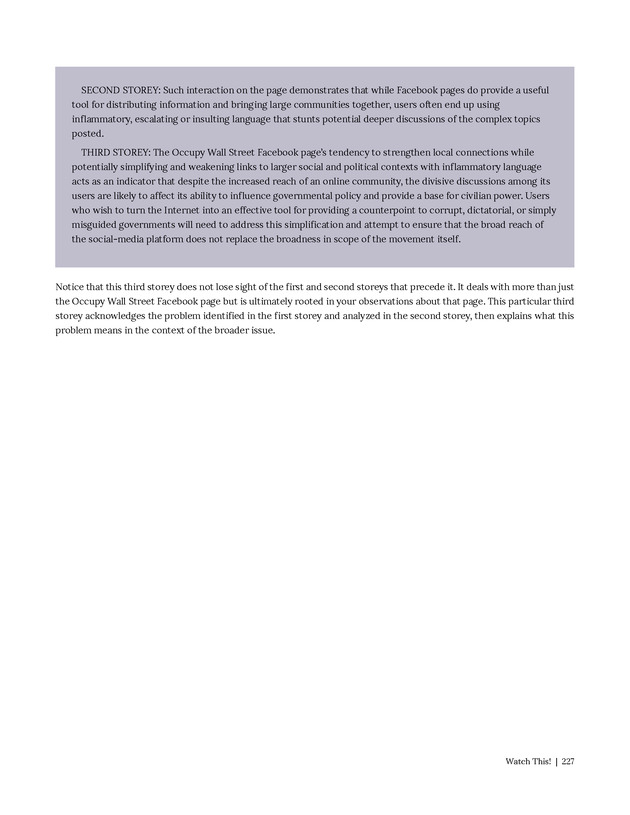 Write Here, Right Now: An Interactive Introduction to Academic Writing and Research - Page 227