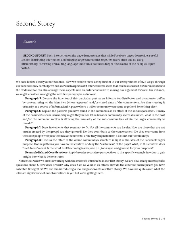 Write Here, Right Now: An Interactive Introduction to Academic Writing and Research - Page 233
