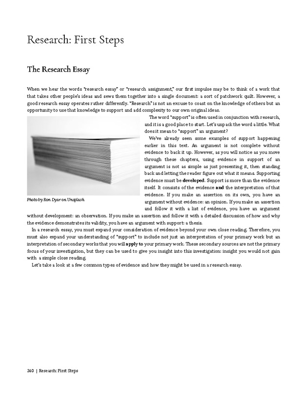 Write Here, Right Now: An Interactive Introduction to Academic Writing and Research - Page 240