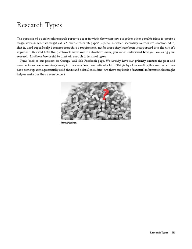Write Here, Right Now: An Interactive Introduction to Academic Writing and Research - Page 241