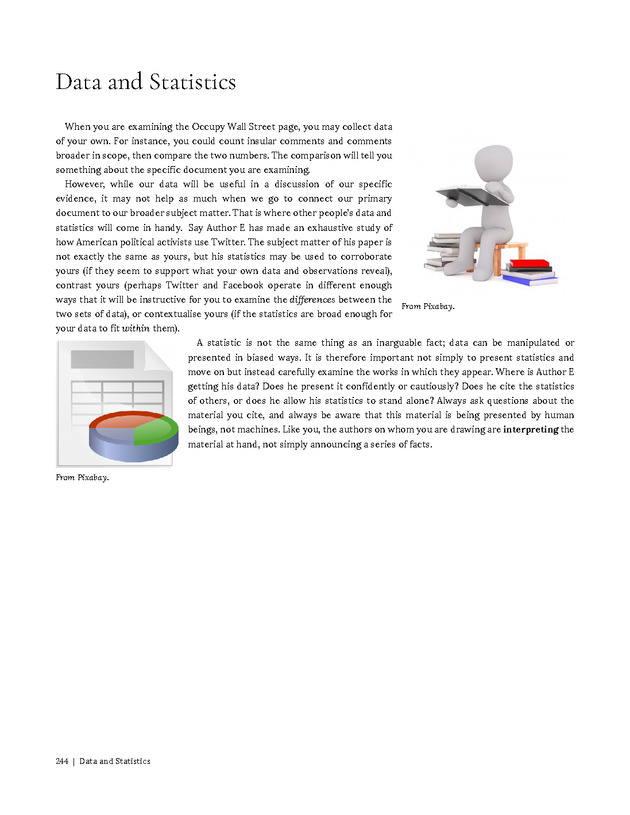 Write Here, Right Now: An Interactive Introduction to Academic Writing and Research - Page 244