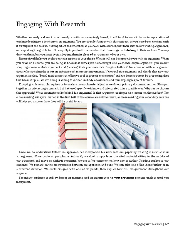 Write Here, Right Now: An Interactive Introduction to Academic Writing and Research - Page 247