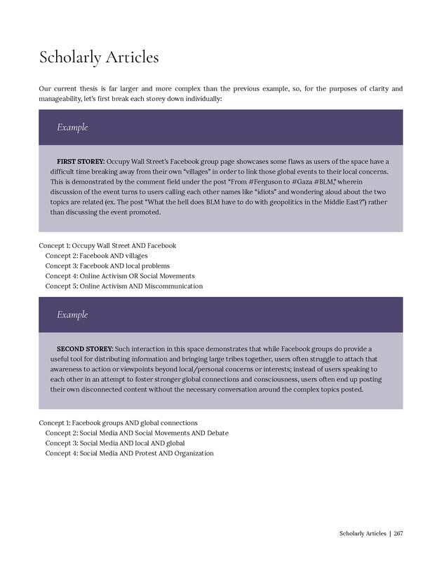 Write Here, Right Now: An Interactive Introduction to Academic Writing and Research - Page 267