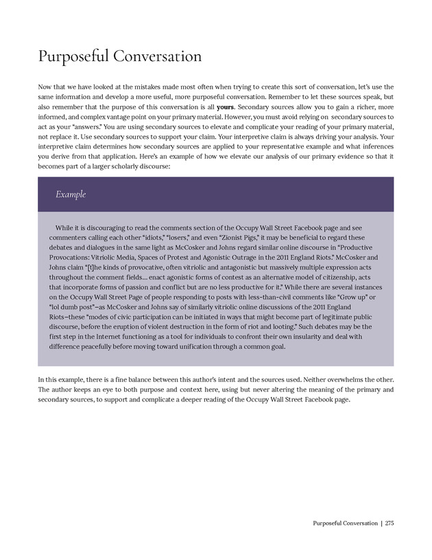 Write Here, Right Now: An Interactive Introduction to Academic Writing and Research - Page 275