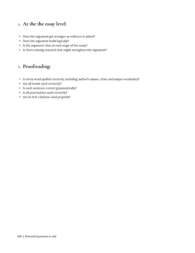 Write Here, Right Now: An Interactive Introduction to Academic Writing and Research - Page 306