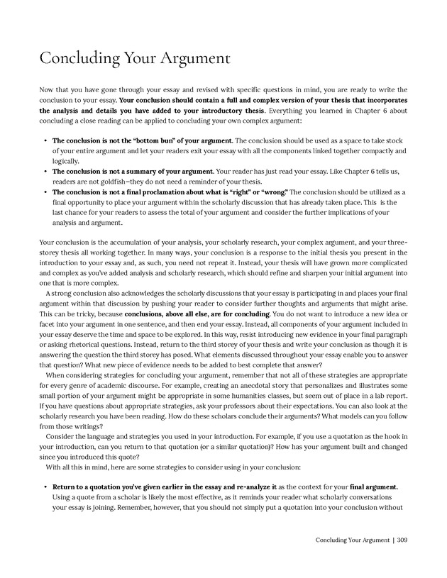 Write Here, Right Now: An Interactive Introduction to Academic Writing and Research - Page 309