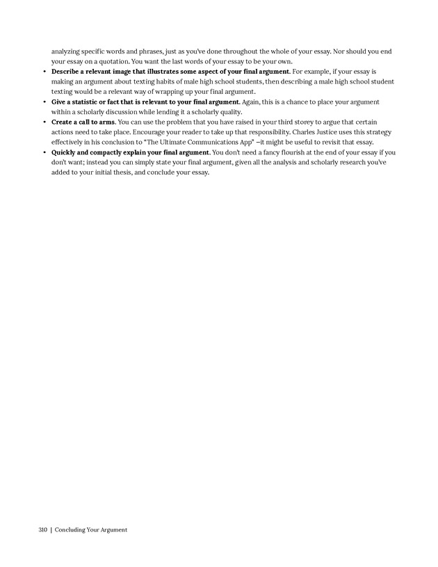 Write Here, Right Now: An Interactive Introduction to Academic Writing and Research - Page 310