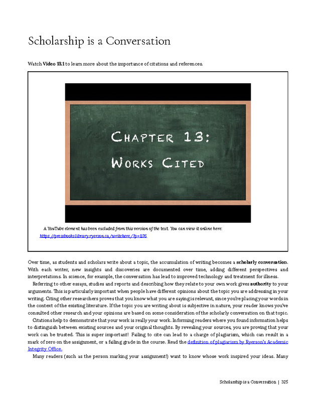 Write Here, Right Now: An Interactive Introduction to Academic Writing and Research - Page 325