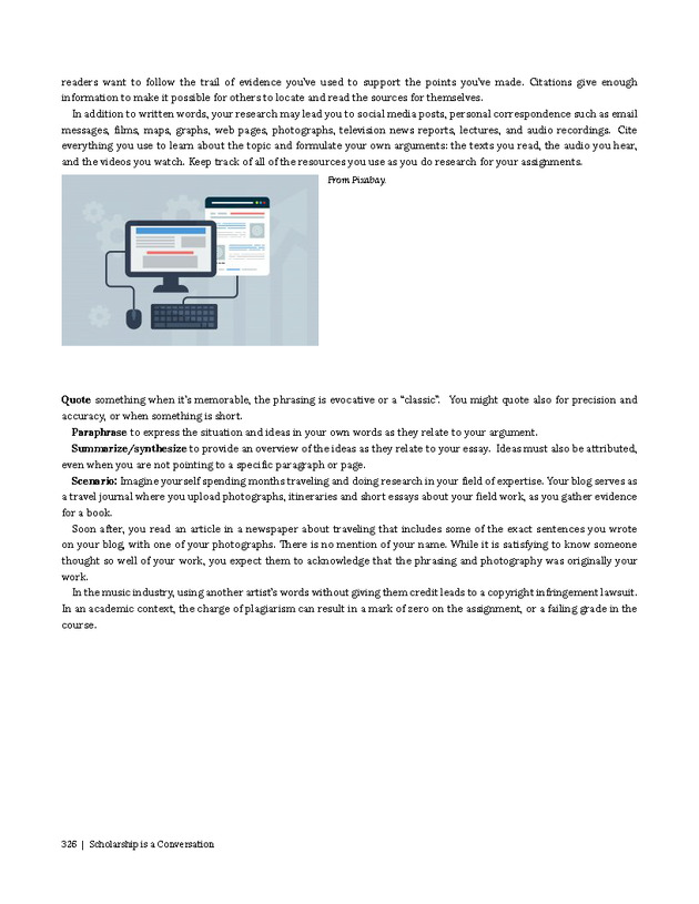 Write Here, Right Now: An Interactive Introduction to Academic Writing and Research - Page 326