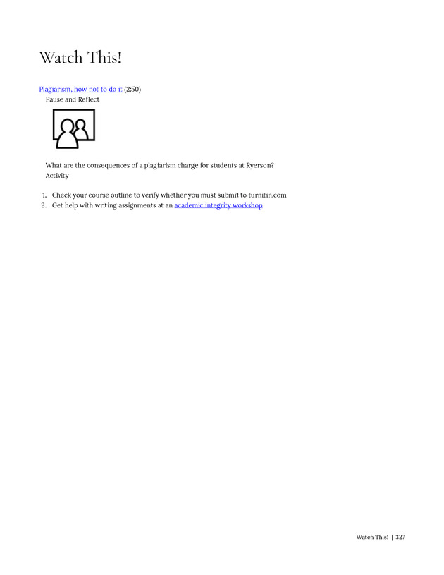 Write Here, Right Now: An Interactive Introduction to Academic Writing and Research - Page 327