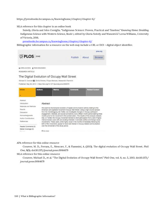 Write Here, Right Now: An Interactive Introduction to Academic Writing and Research - Page 330