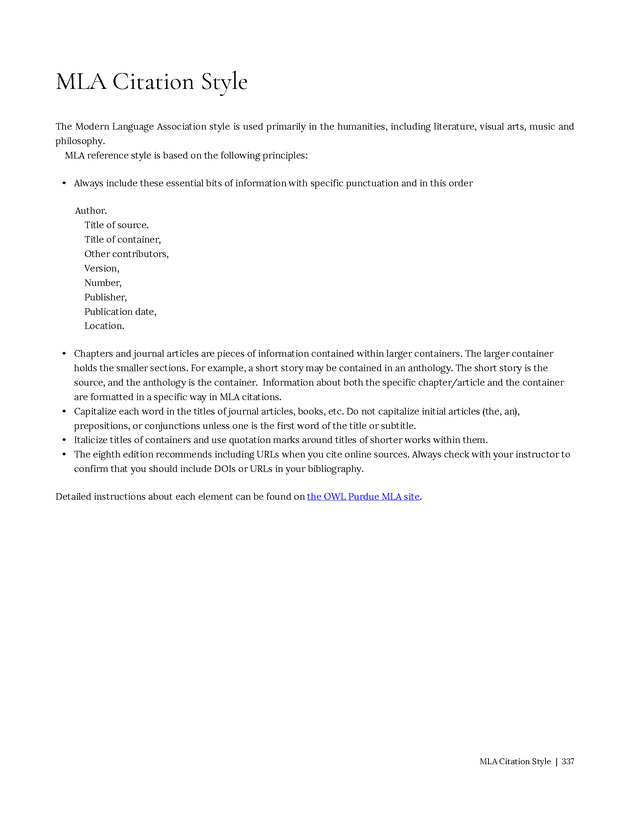 Write Here, Right Now: An Interactive Introduction to Academic Writing and Research - Page 337