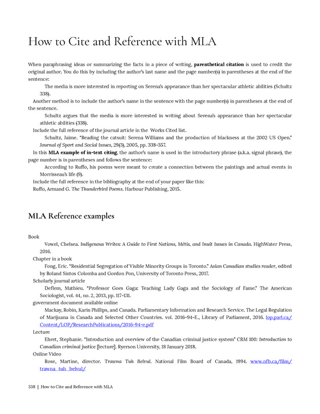Write Here, Right Now: An Interactive Introduction to Academic Writing and Research - Page 338