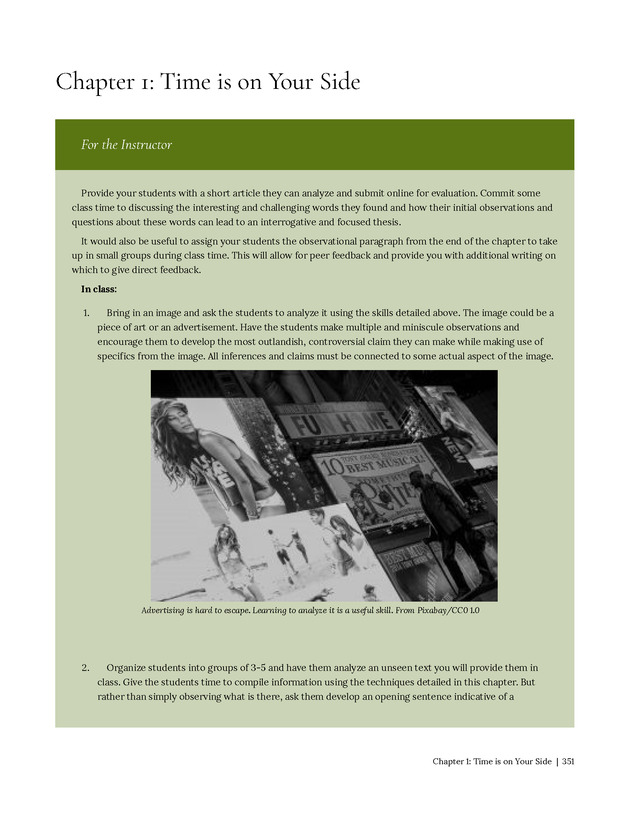 Write Here, Right Now: An Interactive Introduction to Academic Writing and Research - Page 351