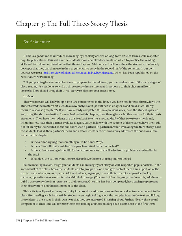 Write Here, Right Now: An Interactive Introduction to Academic Writing and Research - Page 354