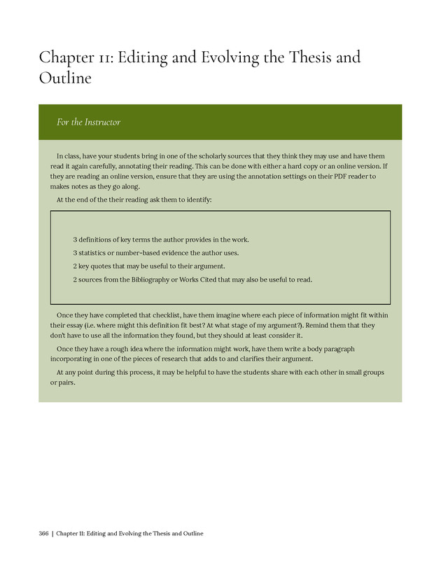 Write Here, Right Now: An Interactive Introduction to Academic Writing and Research - Page 366