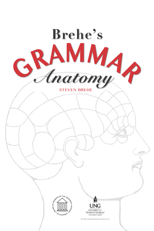 Brehe's Grammar Anatomy - Cover 1