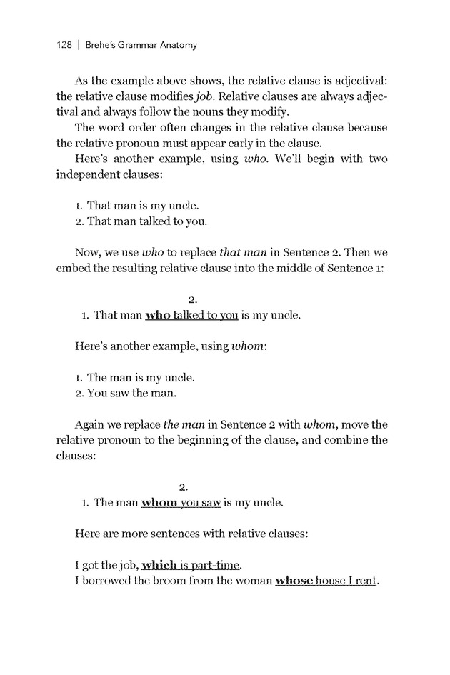 Brehe's Grammar Anatomy - Page 128