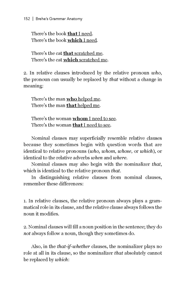Brehe's Grammar Anatomy - Page 152