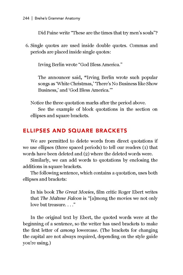 Brehe's Grammar Anatomy - Page 244