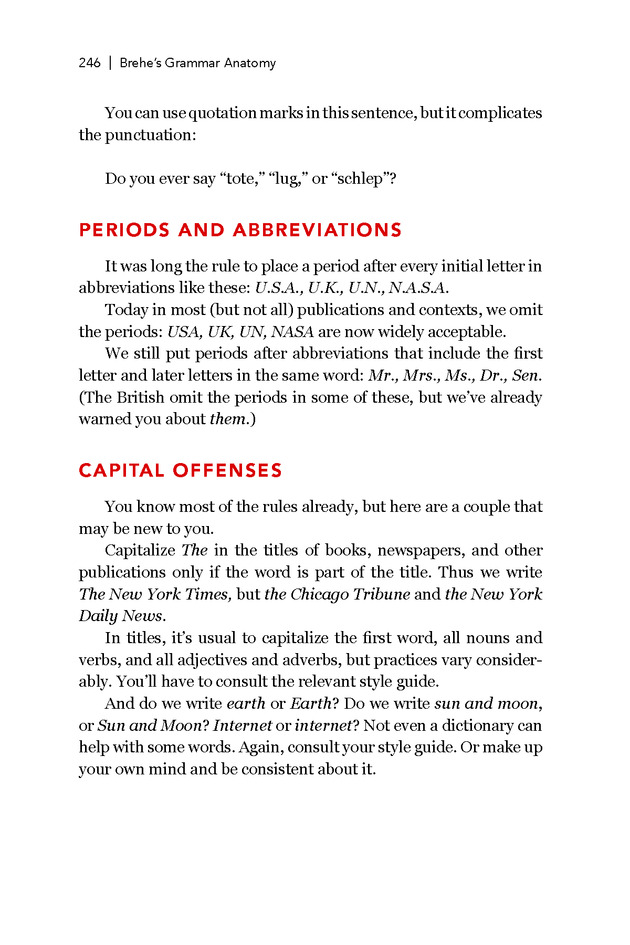 Brehe's Grammar Anatomy - Page 246