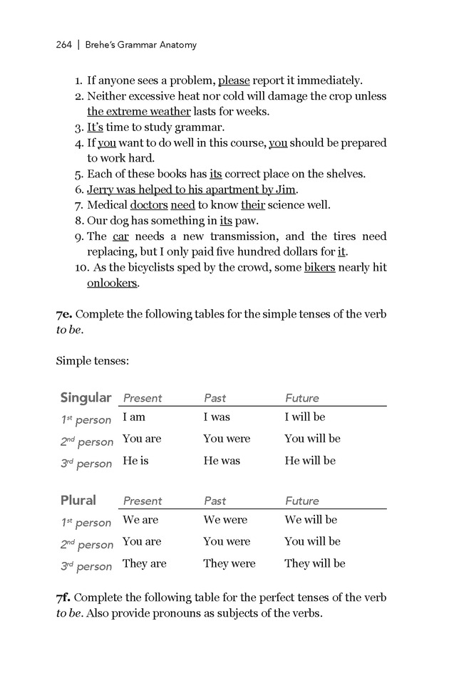 Brehe's Grammar Anatomy - Page 264