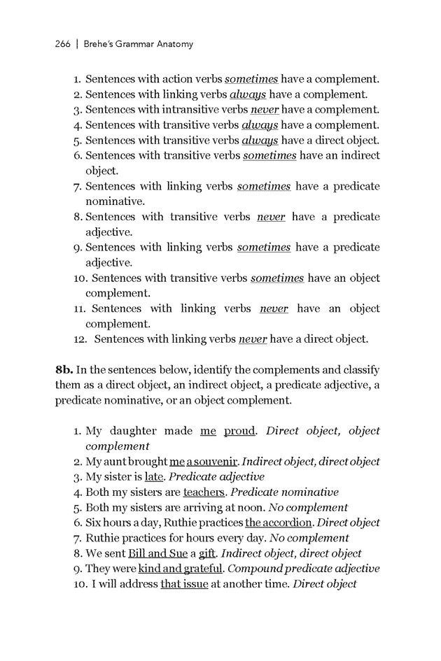 Brehe's Grammar Anatomy - Page 266
