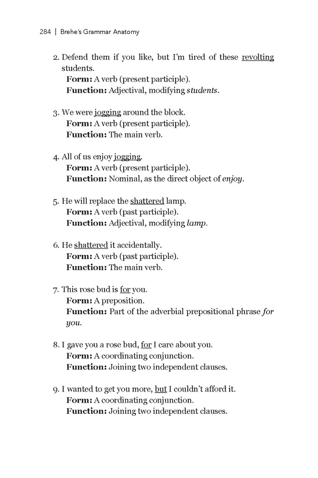 Brehe's Grammar Anatomy - Page 284