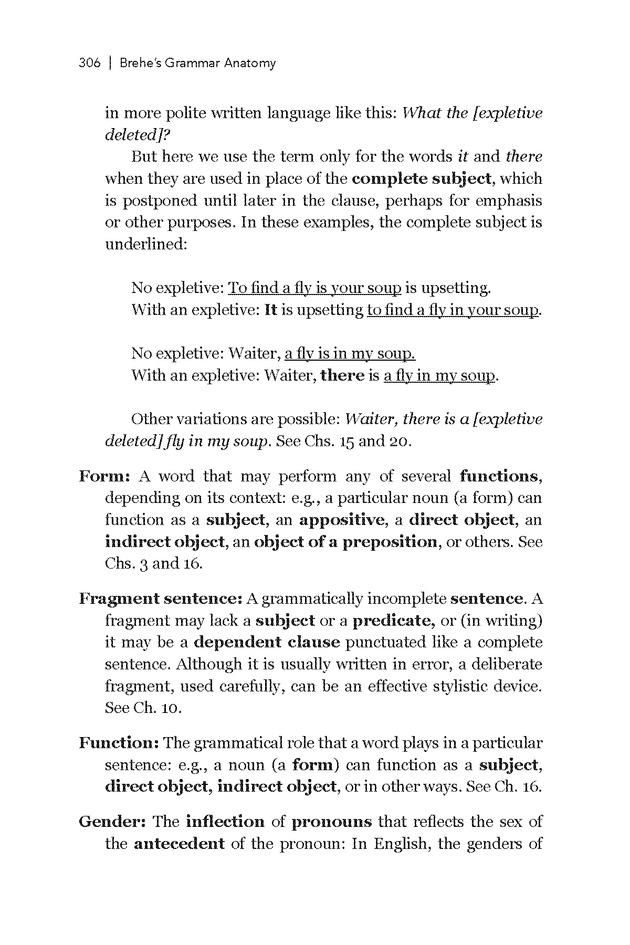 Brehe's Grammar Anatomy - Page 306
