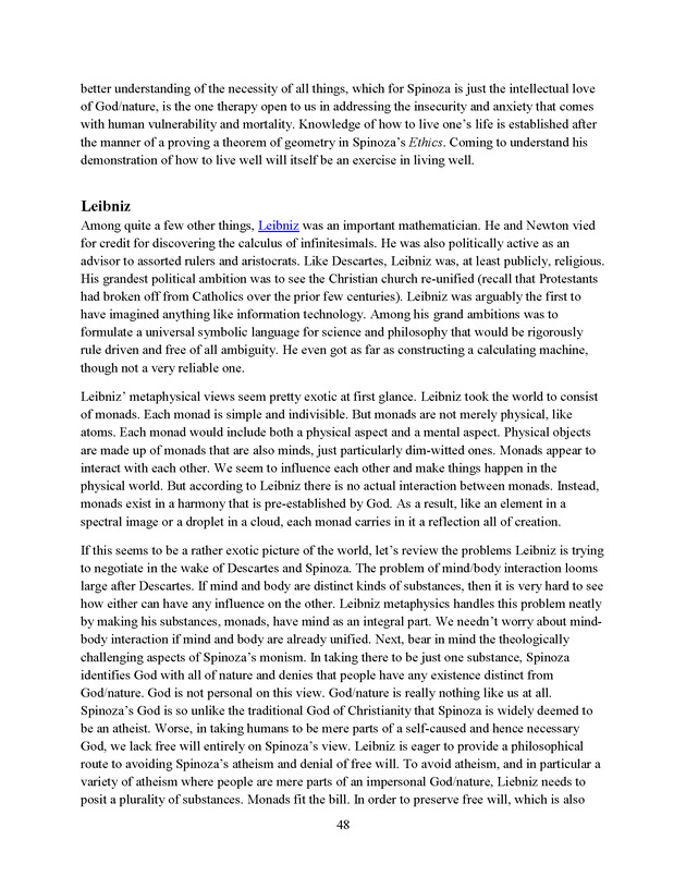 An Introduction to Philosophy - The Rationalists 11