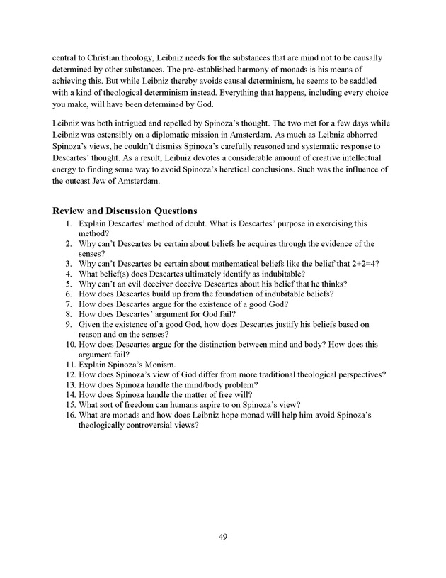 An Introduction to Philosophy - The Rationalists 12