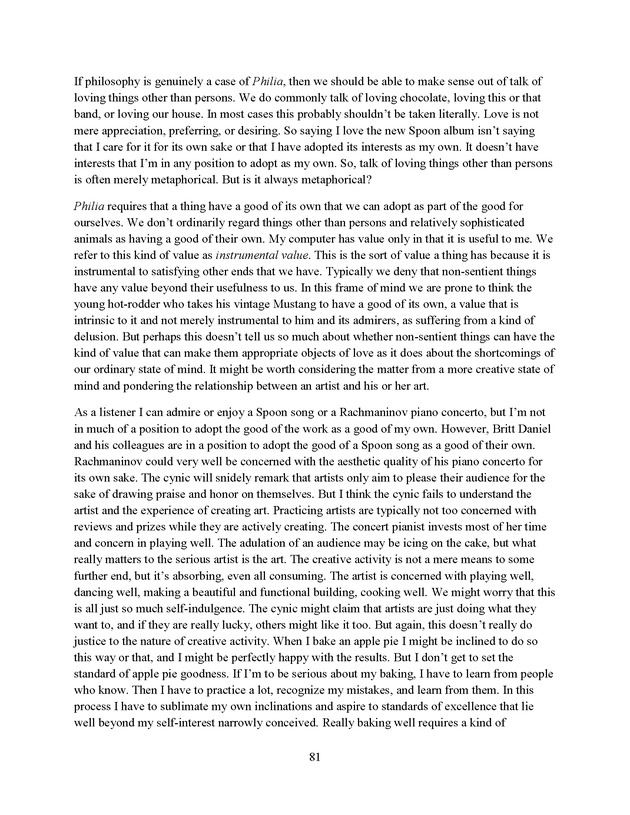 An Introduction to Philosophy - Love and Happiness 3