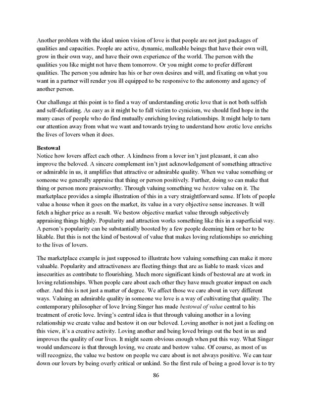 An Introduction to Philosophy - Love and Happiness 8