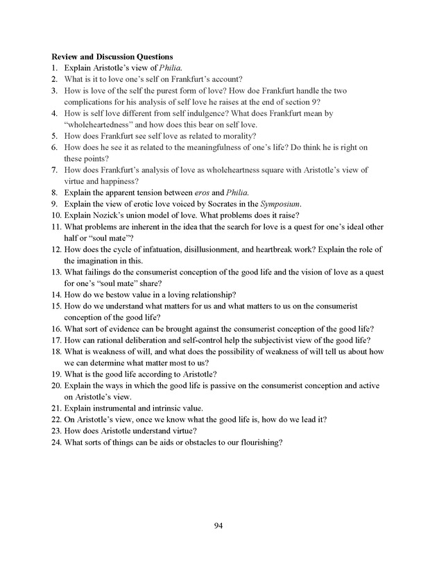 An Introduction to Philosophy - Love and Happiness 16