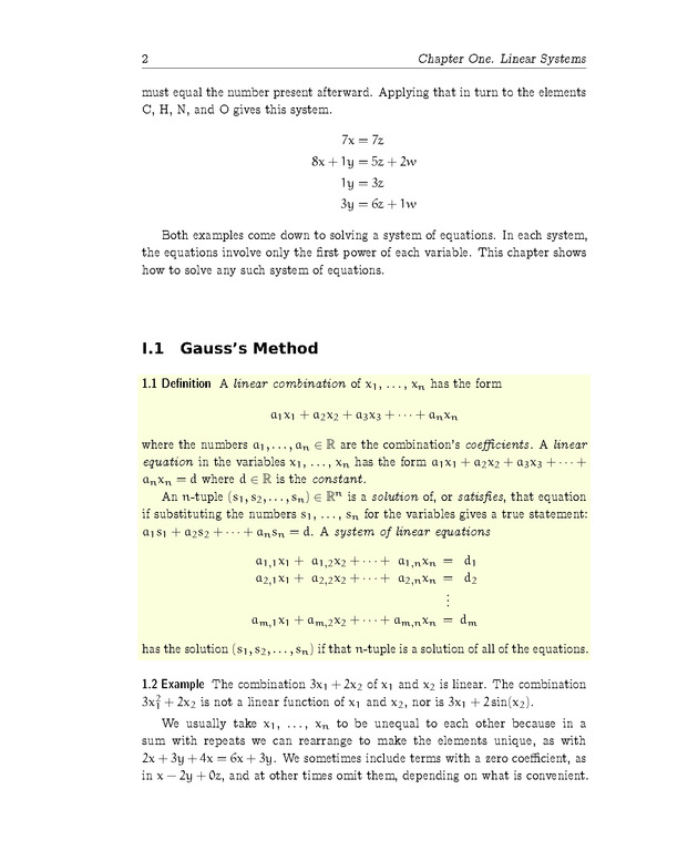 Linear Algebra - Linear Systems 2
