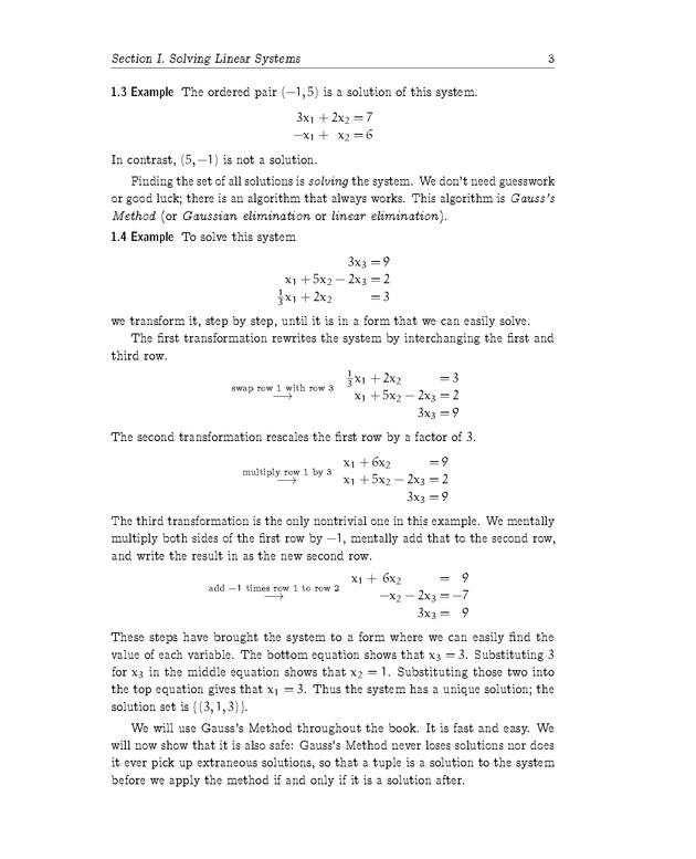 Linear Algebra - Linear Systems 3