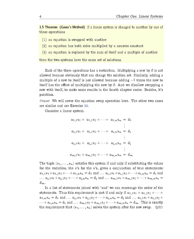 Linear Algebra - Linear Systems 4