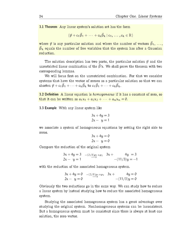 Linear Algebra - Linear Systems 24