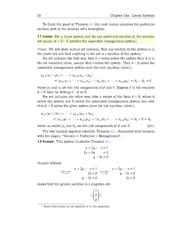 Linear Algebra - Linear Systems 28