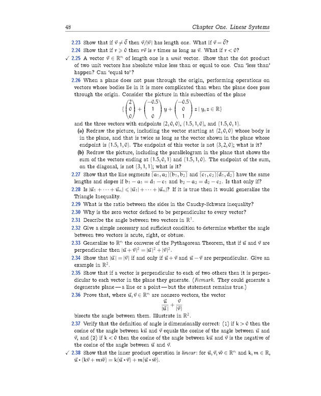 Linear Algebra - Linear Systems 48