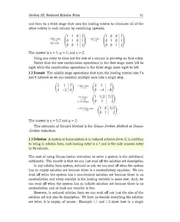 Linear Algebra - Linear Systems 51
