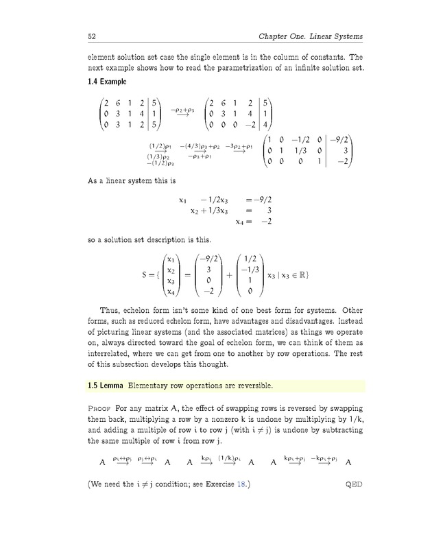Linear Algebra - Linear Systems 52