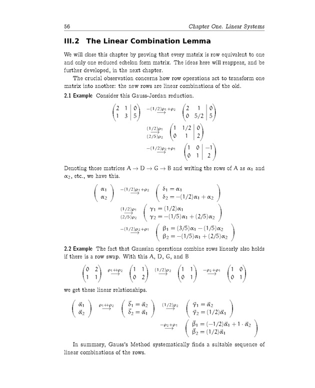 Linear Algebra - Linear Systems 56