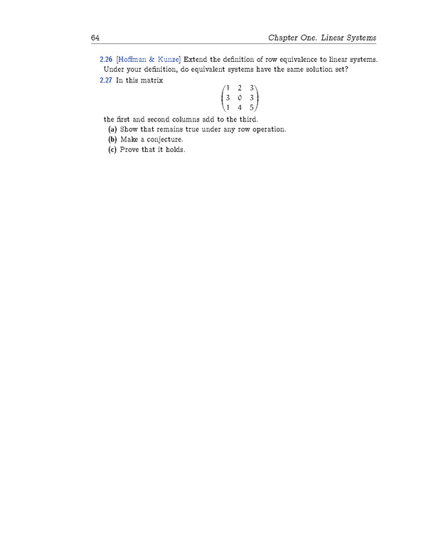 Linear Algebra - Linear Systems 64