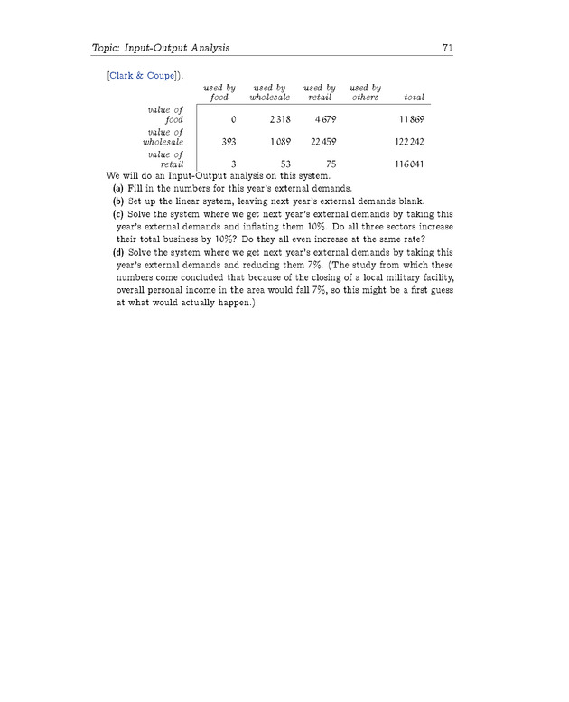 Linear Algebra - Linear Systems 71